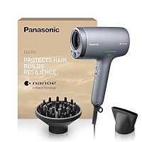 Panasonic EH-NA7M-P895 nanoe Hair Dryer for Shiny Hair, Foldable